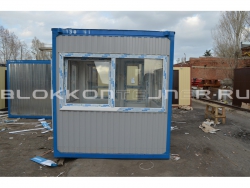 Блок-контейнер 4м, проходная, г.Ставрополь в Тимашевске